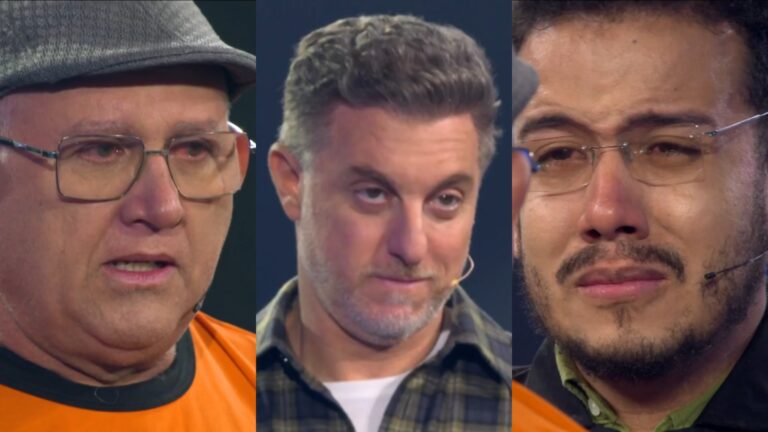 Pai batalhador e filho choram no The Wall ao viver tragédia e reviravolta acontece no Domingão