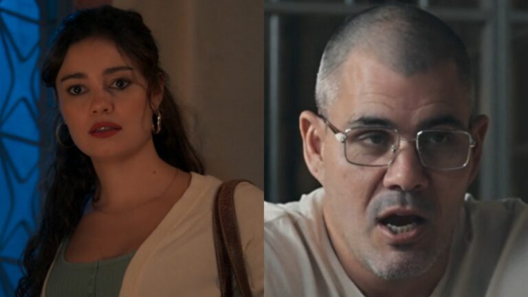 Três Graças: Gerluce tem reação chocante ao dar de cara com o pai de Joélly que abusou dela