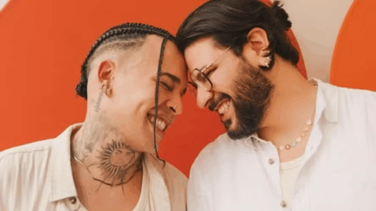 Gloria Groove se casa com Pedro Lopes após 11 anos de relacionamento
