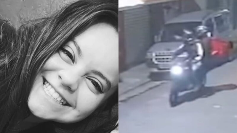 VÍDEO! Câmera flagra momento que jovem é baleada na cabeça em assalto