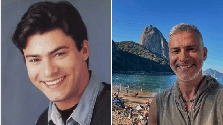 Lembra dele? Galã dos anos 90, Leonardo Vieira, surge de sunga aos 56 anos e surpreende web: ‘Que lindo’