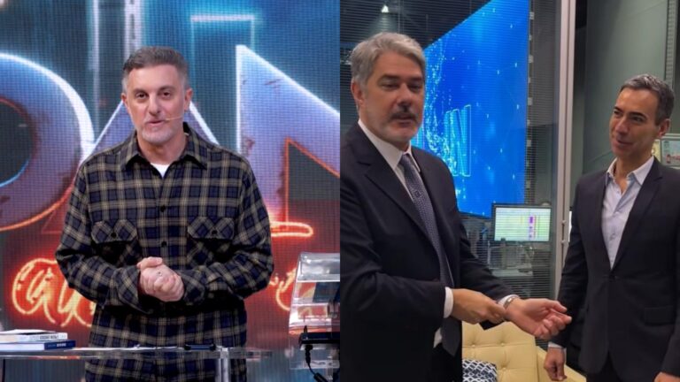 Luciano Huck surpreende com recado para César Tralli e William Bonner: ‘Em nome do Brasil’