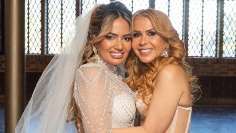Filha de Joelma rebate críticas ao look polêmico da mãe em casamento: ‘É inveja’