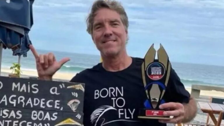 Tragédia! Bicampeão morre ao se chocar com prédio em voo de parapente