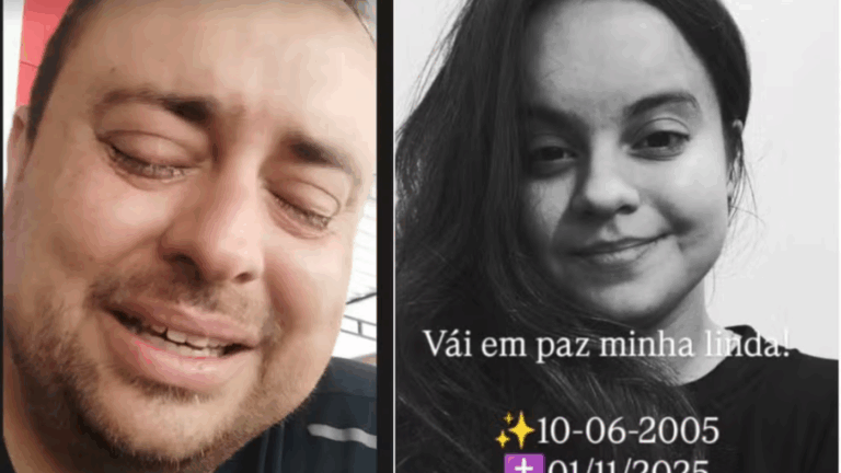 ‘Que crueldade fizeram com minha pequena’, chora pai de jovem morta com tiro na cabeça durante assalto