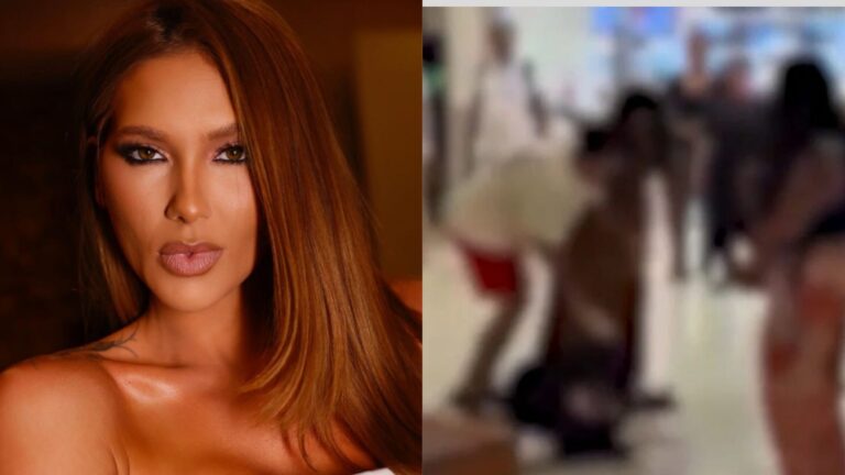 Imagens fortes! Veja como ficou o rosto da funcionária de Virgínia após surra em shopping