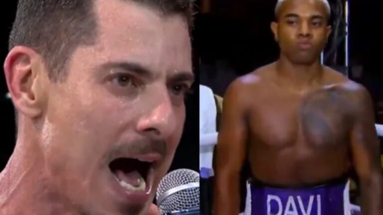 Após ser derrotado por Sacha Bali no ringue, Davi Brito vira piada na web