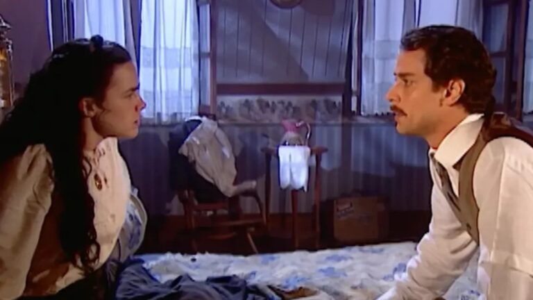‘Terra Nostra’: Após ameaçar tirar a própria vida, Rosana se aproxima de Marco Antônio