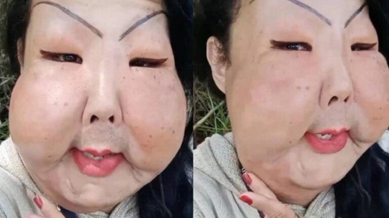 IMAGENS FORTES! Óleo mineral rígido retirado do rosto de Juju do Pix surpreende equipe médica
