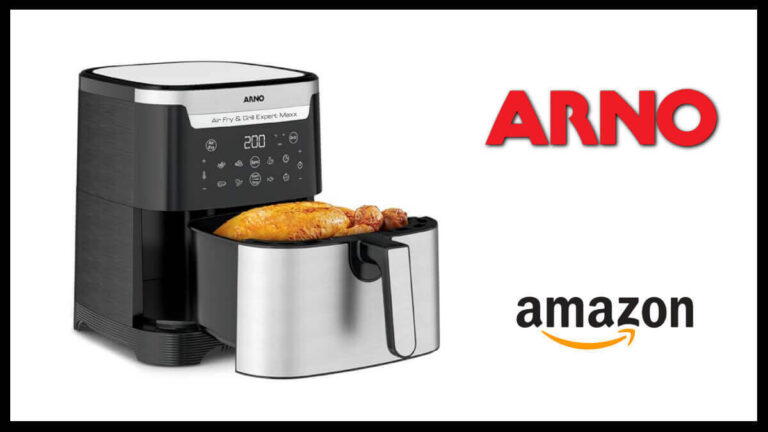 Esquenta Black da Amazon: Air Fryer Grill Expert Maxx da Arno com 44% de desconto
