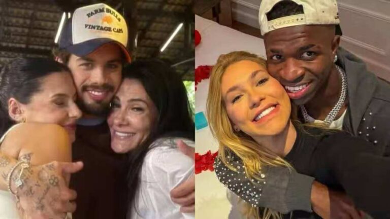Mãe de Ana Castela curte post com críticas ao namoro de Virginia com Vini Jr.