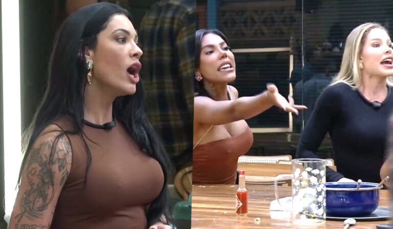 ‘A Fazenda 17’: Confira a reação de Carol e Saory com saída da Rayane