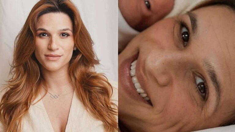 Nasceu! Ginasta Jade Barbosa mostra rostinho da filha e nome surpreende; veja