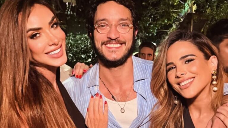 Nicole Bahls reage ao ser questionada sobre suposto romance de Wanessa e Allan Souza Lima