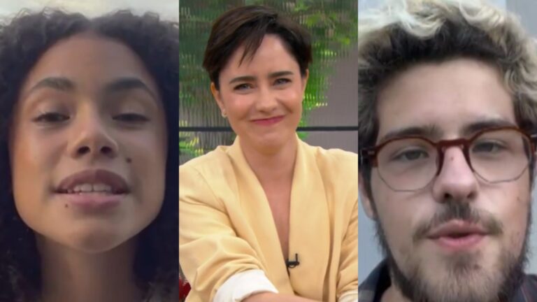 Samira de Três Graças, Fernanda Vasconcellos ganha homenagem de Alana Cabral e Paulo Mendes: ‘Fenomenal’