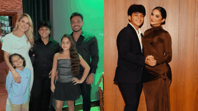 Amigos? Mileide Mihaile e Wesley Safadão vão a formatura escola do filho, Yhudy