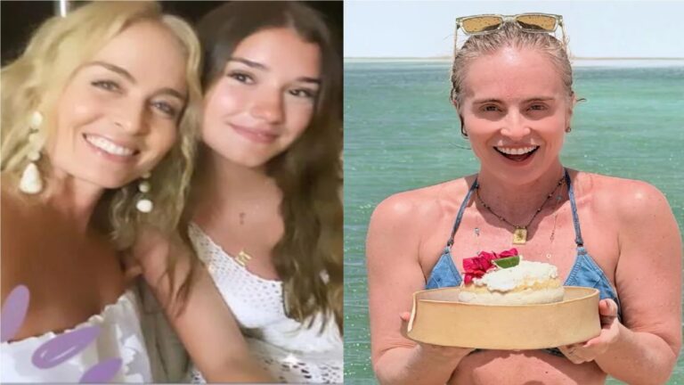 Nora de Angélica surpreende com homenagem no aniversário da apresentadora; confira