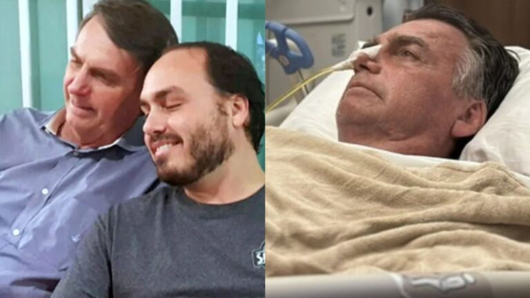 Carlos Bolsonaro revela real estado de saúde do pai após cirurgia: ‘Pode agravar’
