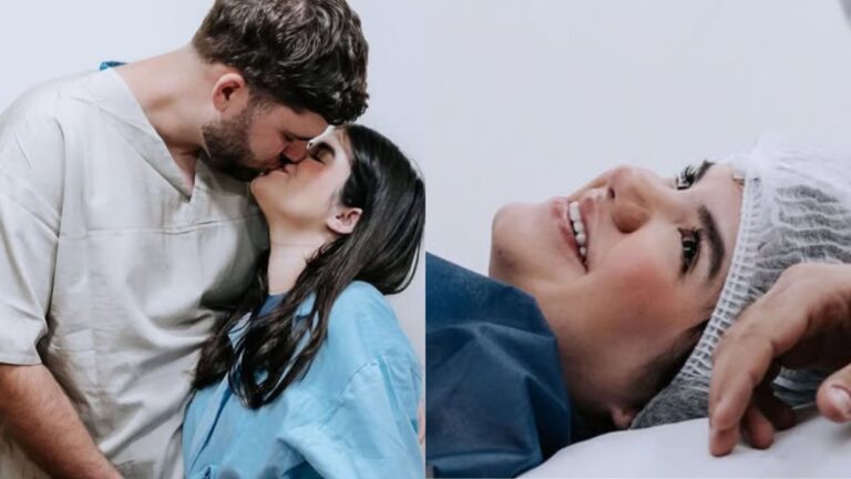 Ex-Chiquititas Carolina Chamberlain anuncia nascimento da filha; veja o rostinho