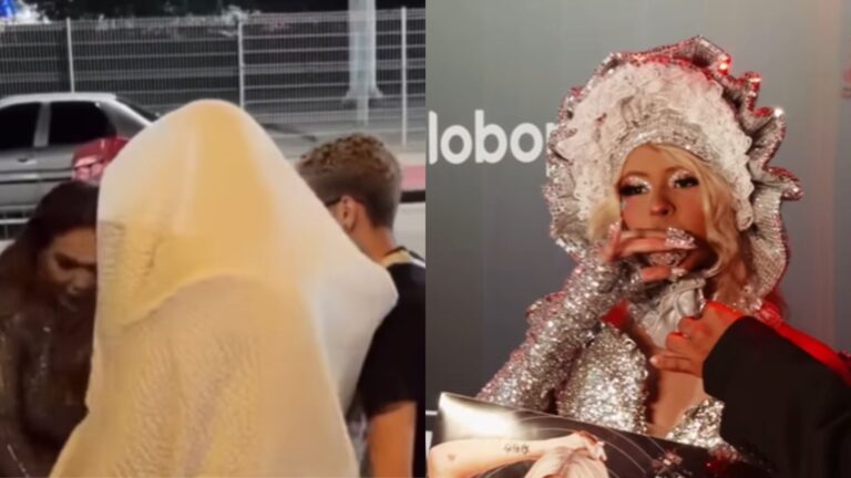 Irmã de Lexa se cobre com lençol ao deixar hotel e web não perdoa: ‘Jesus’