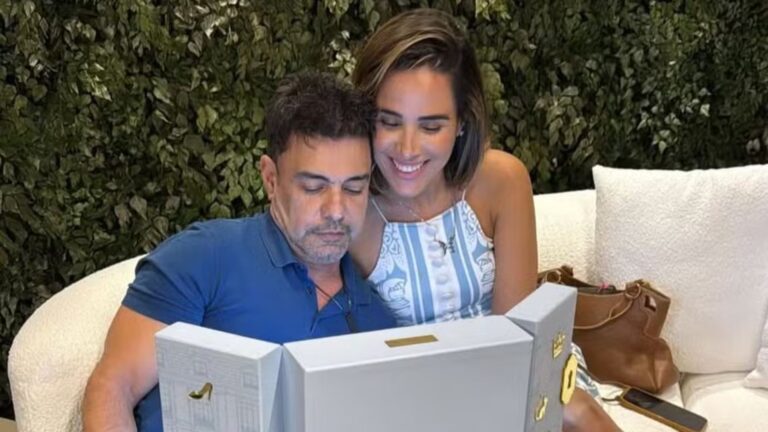 Wanessa Camargo exibe detalhes de convite luxuoso do primeiro aniversário da irmã caçula