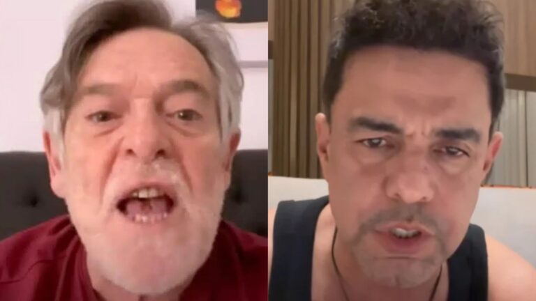 José de Abreu ataca Zezé Di Camargo após críticas ao SBT: ‘Oportunista’