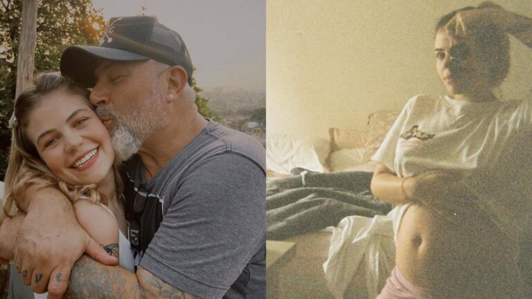 Filha de Mingau, do Ultraje a Rigor, revela gravidez; saiba sexo e nome do herdeiro
