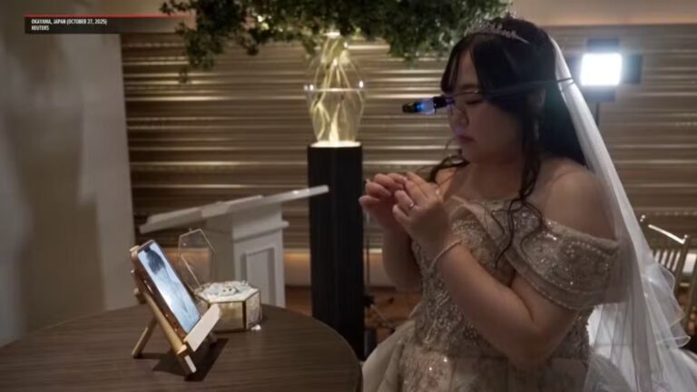 Mulher viraliza ao se casar com ‘noivo’ criado por inteligência artificial