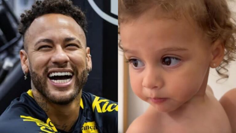 Neymar Jr. se derrete ao exibir registro inédito de Helena, sua filha com Amanda Kimberlly, falando ‘papai’