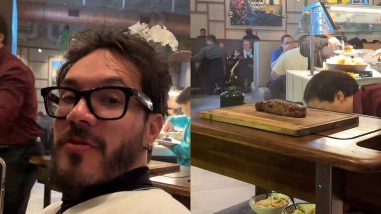 Eliezer e Viih Tube experimentam a ‘carne mais cara do mundo’ em férias nos Estados Unidos; saiba o valor