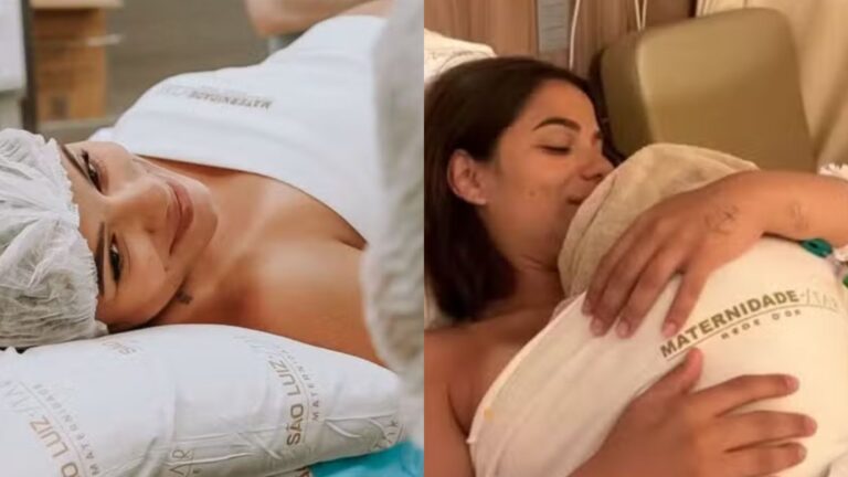 Nasce primeira filha da ex-BBB Key Alves com Bruno Rosa; veja fotos