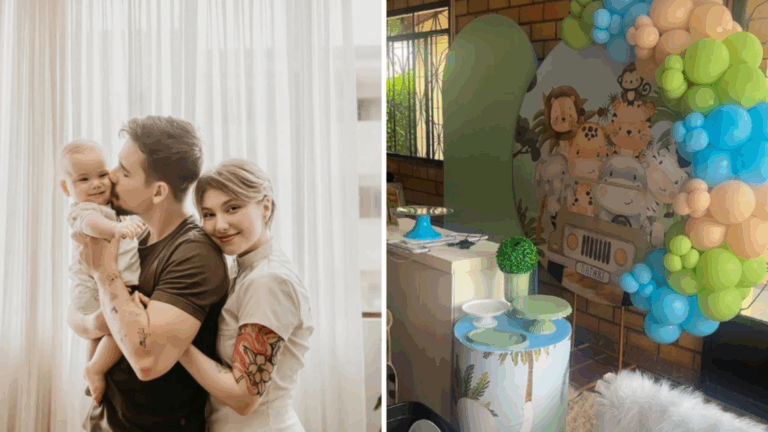Filho de Isabel Veloso comemora 1 ano de vida enquanto mãe está internada na UTI