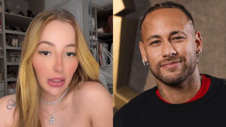 Garota de programa que expôs Neymar fala sobre a filha recém-nascida: ‘A cara dele’