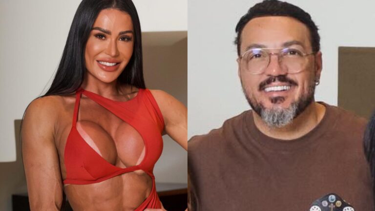 E a Rayane? Belo surge com Gracyanne em fotos da celebração de Natal; veja