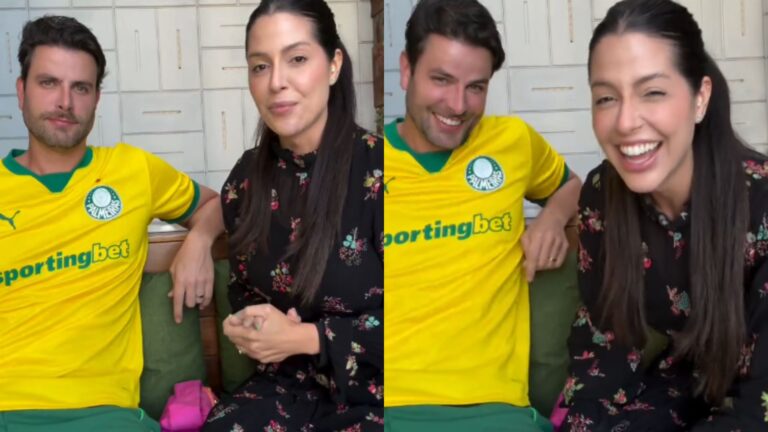 Vídeo! Laís Caldas mostra como Gustavo Marsengo reagiu ao descobrir 1ª gravidez