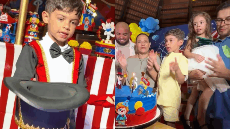 Léo, filho de Marília Mendonça e Murilo Huff faz festa de 6 anos; veja as fotos