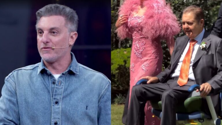 Luciano Huck faz comentário sobre Faustão durante o Domingão: ‘Herança’