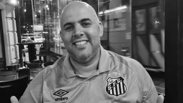 Luto! Narrador santista morre aos 42 anos após fazer jogo com gols de Neymar