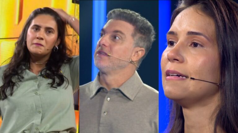 Irmãs participam do The Wall, vivem desastre no game show e tem final surpreendente no Domingão
