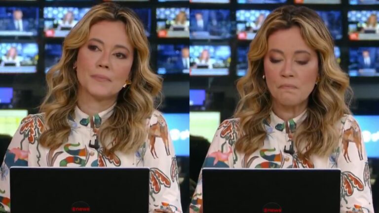 Jornalista da Globo News chora ao vivo com revelação sobre mulher arrastada por carro que morreu: ‘Me mostrou’