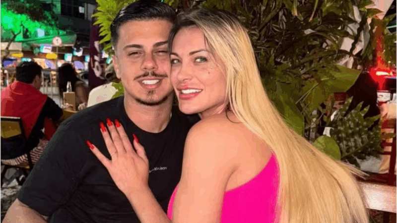 Novo amor! Andressa Urach apresenta namorado: ‘Praticamente casada’
