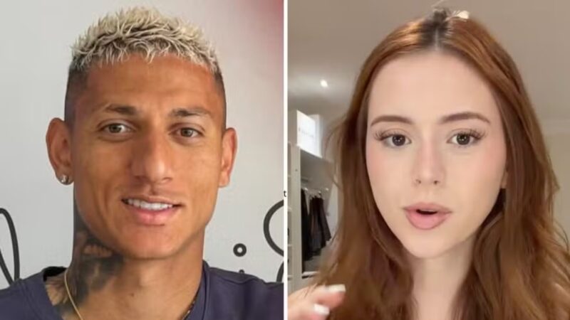 Richarlison se explica após polêmica do microvestido da namorada e comentário viraliza na web
