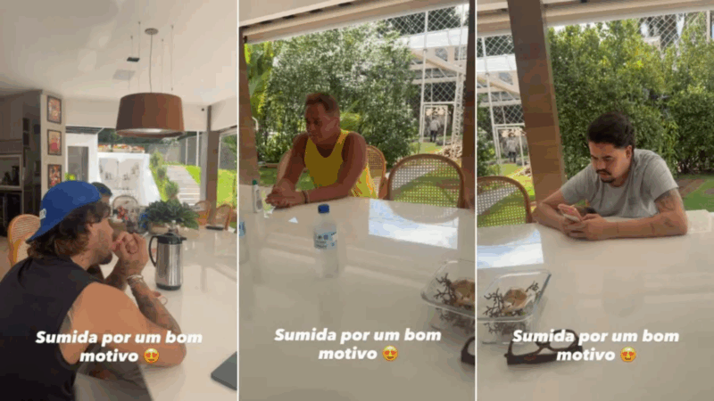 Superando! Após término, Zé Felipe vai para fazenda dos pais