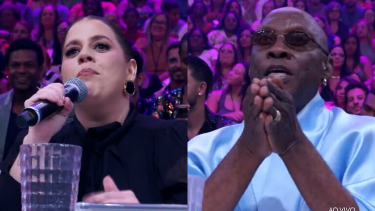 Jurado da Dança dos Famosos rebate Tati Machado ao vivo: ‘A minha cara é…’