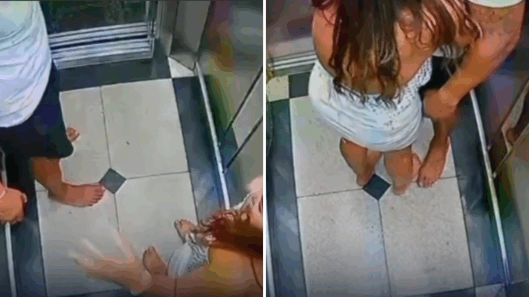 VÍDEO: Mulher abraçou o marido antes de ele a jogar do 10º andar