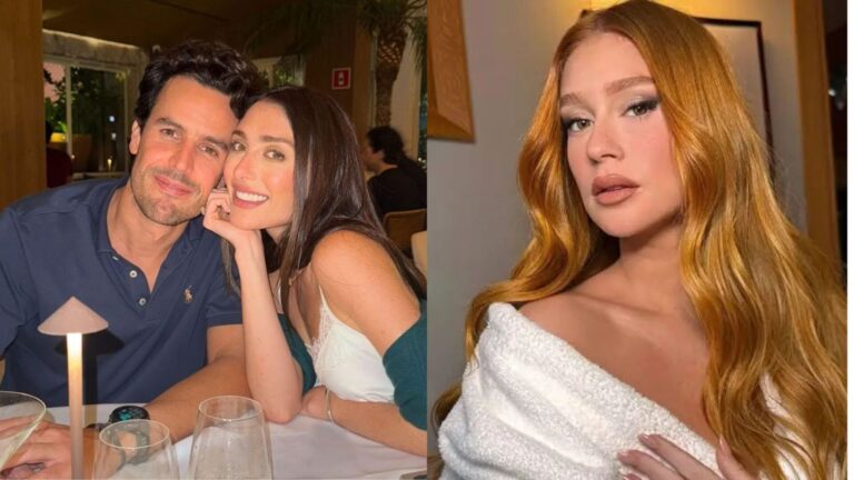 Noiva do ex-marido de Marina Ruy Barbosa rebate internauta que lamentou fim do casamento da atriz