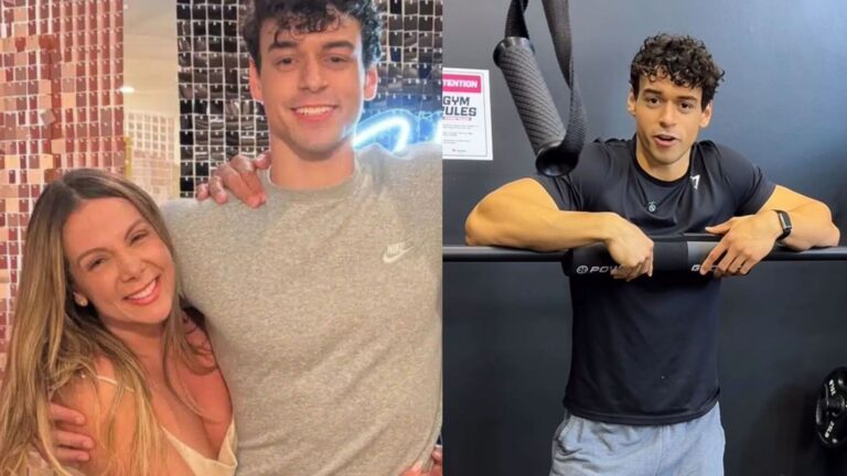 Carla Perez impressiona ao exibir shape do filho sarado após treino; veja