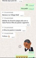 Print de conversa - Reprodução