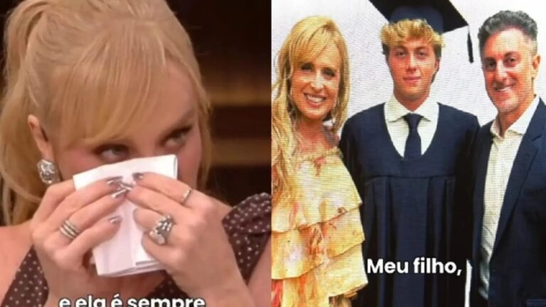 Angélica chora após deixar formatura do filho para trabalhar: ‘Não consegui’
