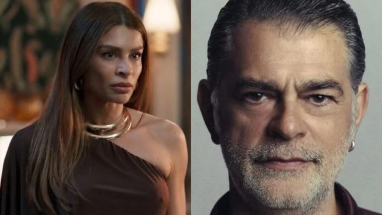 ‘Três Graças’: Marido de Arminda volta e faz revelação para o filho